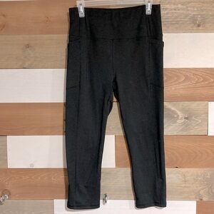 High Waisted Cropped Yoga Pants